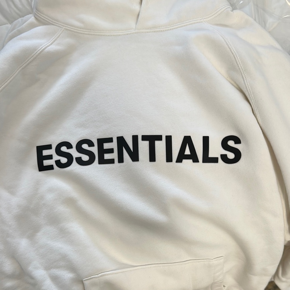Essentials Men's white Sweater